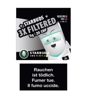 Starbuds Filtered 3x CBD Hash Indoor 1