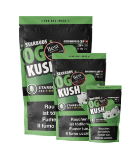 Starbuds OG Kush CBD Flower Greenhouse 1