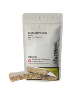 Slow Weed Durban Poison CBD Hash Greenhouse 1