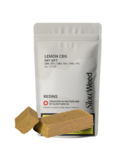 Slow Weed Lemon CBG Pollen