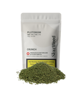 Slow Weed Plutonium Crunch CBD Flower Outdoor 1
