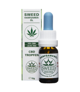 Sweed CBD Oil 10% Full Spectrum Hemp Seed Drops 1