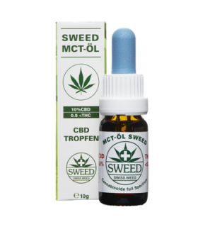 Sweed CBD Oil 10% Full Spectrum MCT Hemp Drops 1