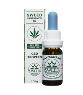 Sweed CBD Oil 20% Full Spectrum Hemp Seed Drops 1