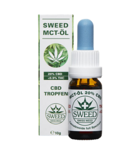 Sweed CBD Oil 20% Full Spectrum MCT Hemp Drops 1