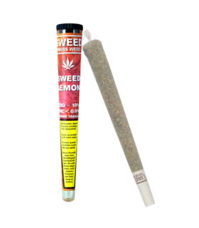 Sweed Lemon Pre-Roll CBD Joint Indoor 1
