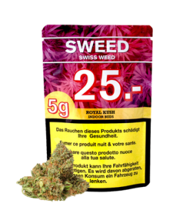 Sweed Royal Kush CBD Flower Indoor 1