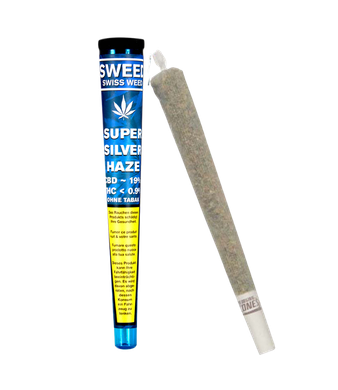 Super Silver Haze Pre-Rolled CBD Joint Indoor - 1pc