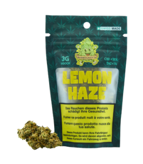 BudBouncy Lemon Haze CBD Flower Indoor