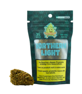 BudBouncy Northern Light CBD Flower Indoor