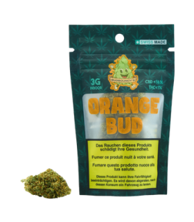 BudBouncy Orange Bud CBD Flower Indoor