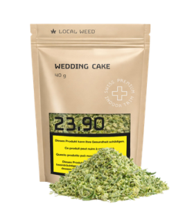 Local Weed Wedding Cake • CBD Indoor Trim
