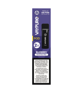 Pure Blueberry Vaypure Pre-Filled CBD Pods 1