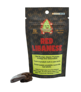 BudBouncy Red Lebanese CBD Hash 1