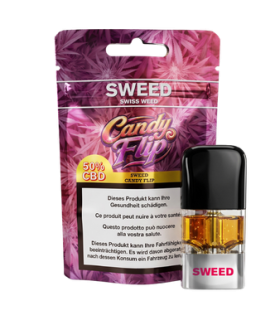 Sweed Candy Flip Cartouche pod avec 500mg de CBD full spectrum