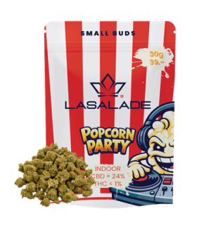 La Salade Popcorn Party Small CBD Buds Indoor
