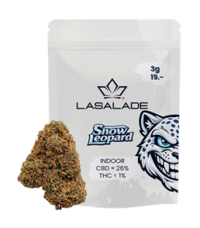 La Salade Snow Leopard Fleur de CBD Indoor