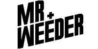 Mr Weeder Logo, Marke für CBD Small Buds